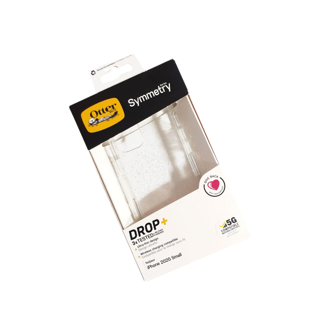 iPhone 12 Mini Case – Stardust | OtterBox Symmetry Series, Soft Touch Protective Cover image 2
