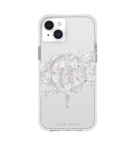 iPhone 15 Plus Case-Mate karat Magsafe Back Cover - Touch Of Pearl image 0