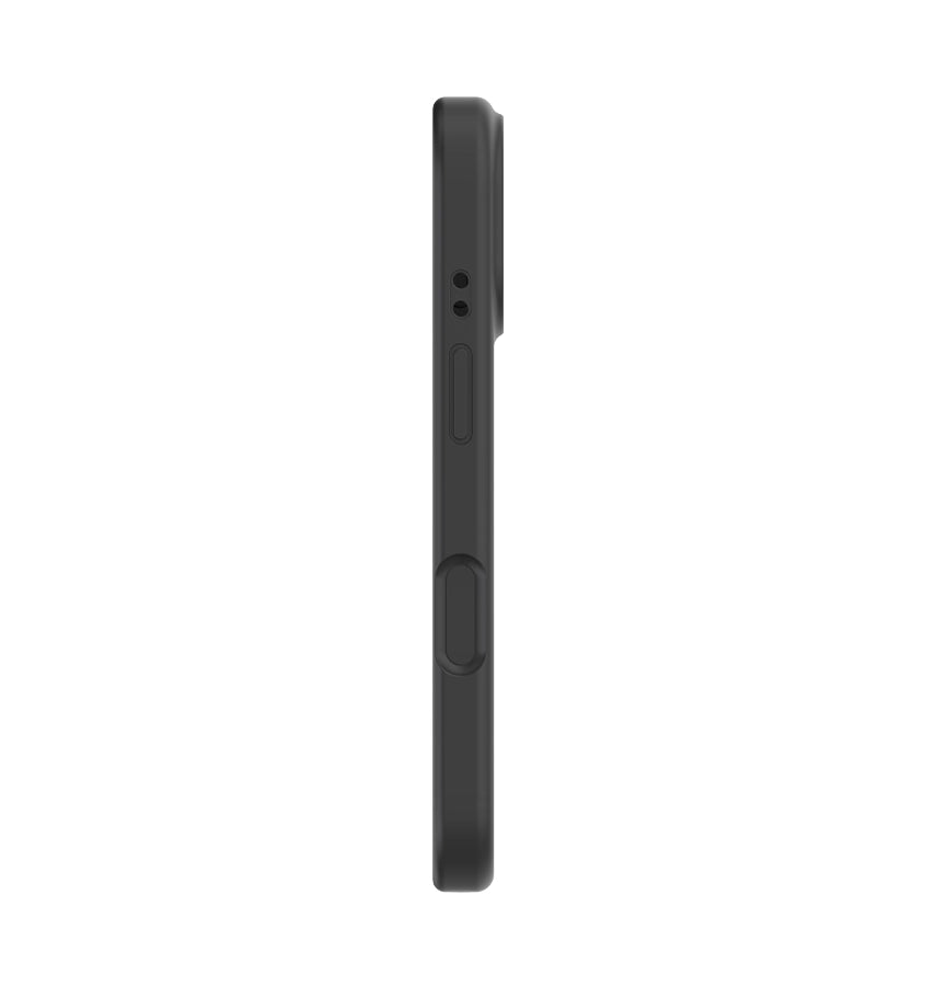 iPhone 17  Liquid Silicone Case – Black | MVR Micro-Fiber Lining, Soft-Touch Matte Finish image 2