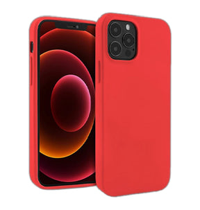 iPhone 13 Soft Feeling Jelly Case – Red | Matte Finish, Slim Grip, Shock Absorbent image 0