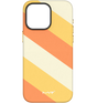 iPhone 15 Pro MVR Stripe Vibe Case - Apricot Yellow | Perfect Fit Design, Soft Touch Protective Cover image 0