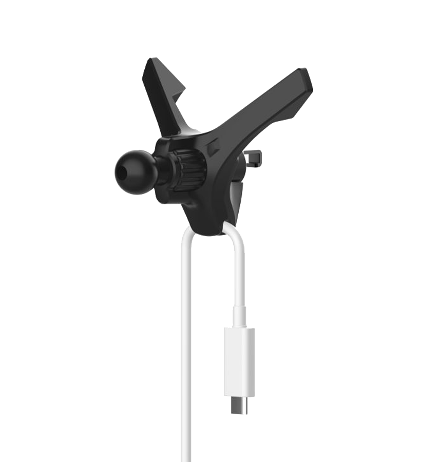 MVR T1 MagSafe Car Charger Holder - Black | 15W Fast Charge Wireless Phone Holder image 2