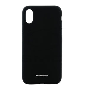 iPhone XR Mercury Bluemoon Case - Black | Soft Touch Protective Cover image 0