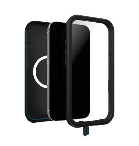 iPhone 17 Magsafe Case – Black | OtterBox Fré Series, Waterproof Protection Back Cover image 3