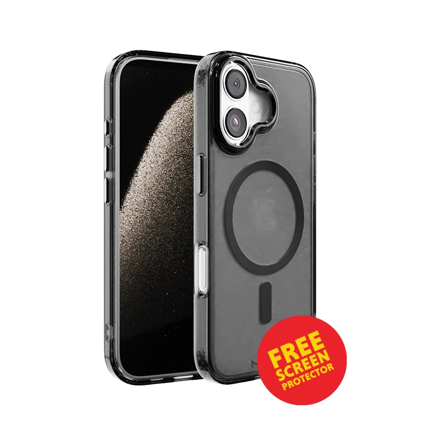 iPhone 17  Impact IMD Case – Black | MVR In-Mold Design, Ultra-Slim Protection, Anti-Yellowing image 0