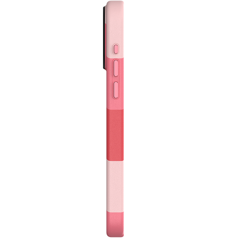 iPhone 15 Pro MVR Stripe Vibe Cover - Sakura Pink | Soft Touch Protective Cover image 3