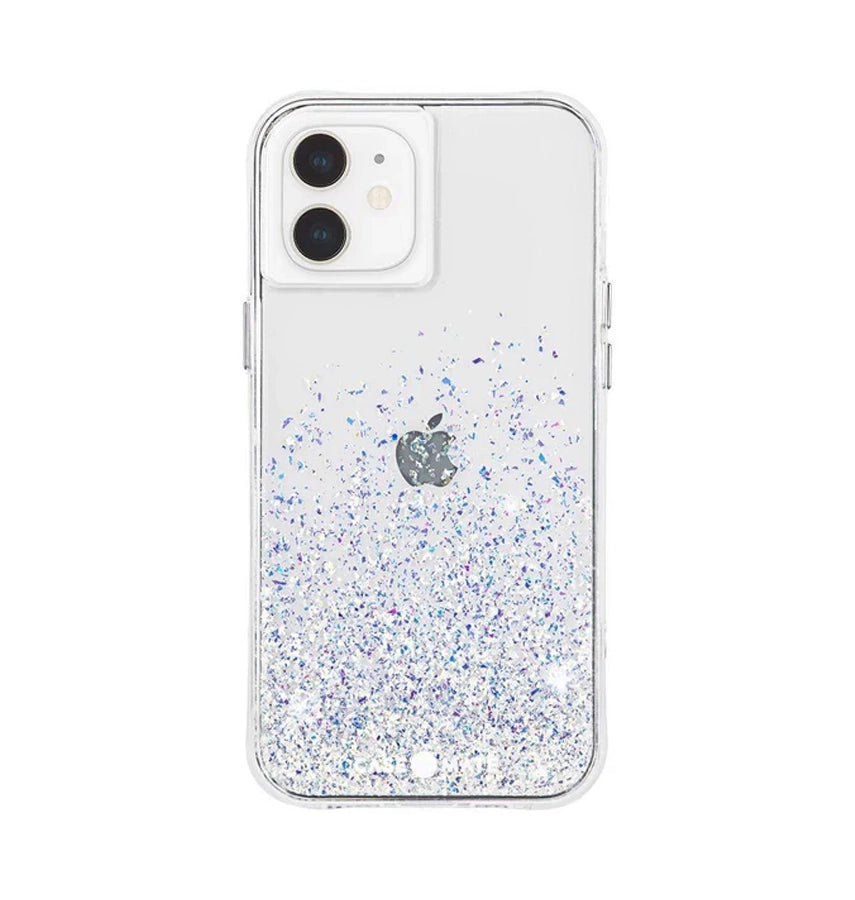 iPhone 13 Twinkle Ombre Antimicrobial Case – Stardust | Case-Mate Sparkling Design, Drop Protection image 0