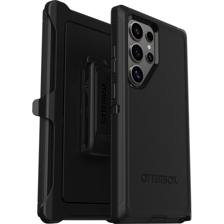 Samsung Galaxy S24 Ultra Back Cover – Black | OtterBox Defender Series, Shockproof Protective Cover image 1