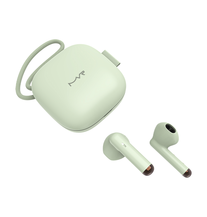MVR Mavis Wireless In-Ear Headphones - Mint image 1