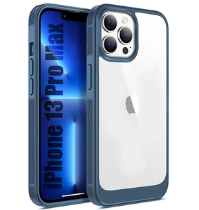 iPhone 13 Pro Transparent Case - Clear | Drop & Camera Protection, 1.5mm Hard Bumper Back Cover image 0