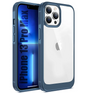 iPhone 13 Pro Transparent Case - Clear | Drop & Camera Protection, 1.5mm Hard Bumper Back Cover image 0