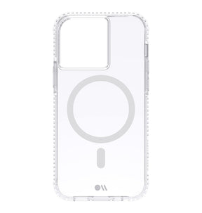 iPhone 13 Pro Tough Plus MagSafe Antimicrobial Case – Clear | Case-Mate Heavy-Duty Protection, Drop Resistant, Wireless Charging Compatible image 0