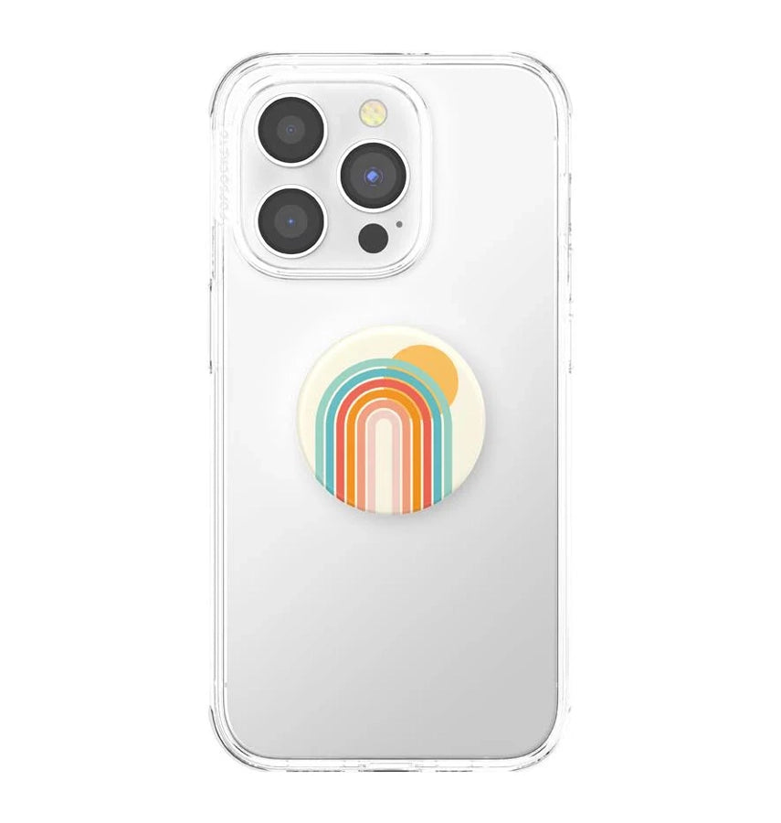 Popsockets Universal PopGrip with Expanding Kickstand, Adhesive Grip (Rays For Days) image 0