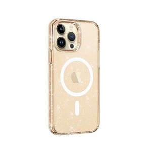iPhone 15 Pro Max Diamond Speckle Case– Rose Gold | Glitter Finish Cover, Slim Fit & Drop Protection image 0