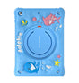 iPad 10.2 Survivor Generic Case with Shoulder Strap - Bubble Dolphin | Protective Cover with Slim, Durable & Stylish Design image 0