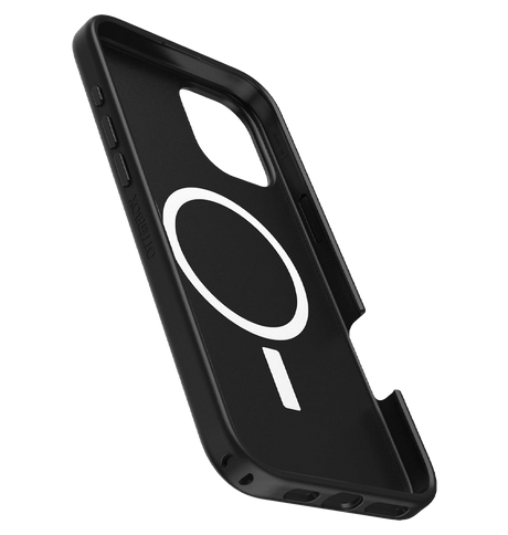iPhone 16 Plus Magsafe Case – Black | OtterBox Symmetry Series, Soft Touch Protective Cover image 2
