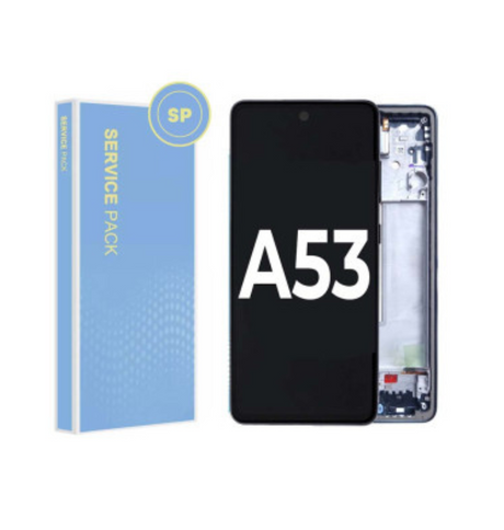 SAMSUNG A53 5G LCD (SERVICE PACK) BLACK image 0