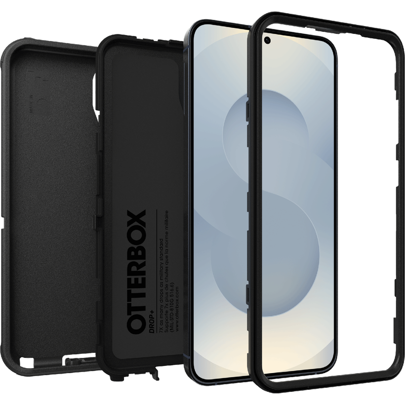 Samsung S25 Plus Case – Black | OtterBox Defender Series Rugged, Durable & Shockproof Protection image 2