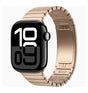 Apple Watch S10 Glass Matte Case(42mm) - Rose Gold | 360° Protection with Built-in 9H Tempered Glass image 0
