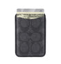Coach MagSafe Card Holder – Signature Charcoal | Stylish & Durable iPhone Accessory with Secure Magnetic Attachment image 0