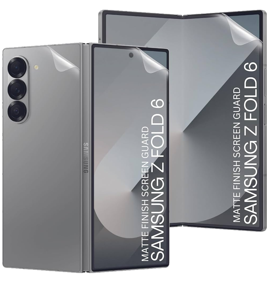 Samsung Galaxy Z Fold 6 Membrane (Front + Back) - Clear | Scratch-Resistant, Perfect Fit Design image 0