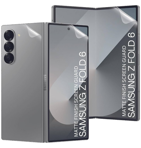 Samsung Galaxy Z Fold 6 Membrane (Front + Back) - Clear | Scratch-Resistant, Perfect Fit Design image 0