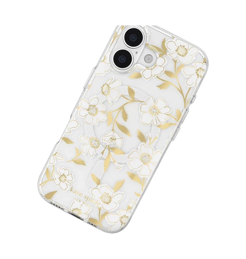 iPhone 17 MagSafe Case – Sunshine | Kate Spade Signature Floral Print, Protective Bumper, Wireless Charging image 1