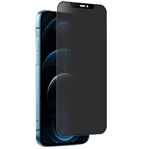 iPhone 12 Pro Max Generic Privacy Tempered Glass - Black | Scratch-Resistant, Perfect Fit Design image 0