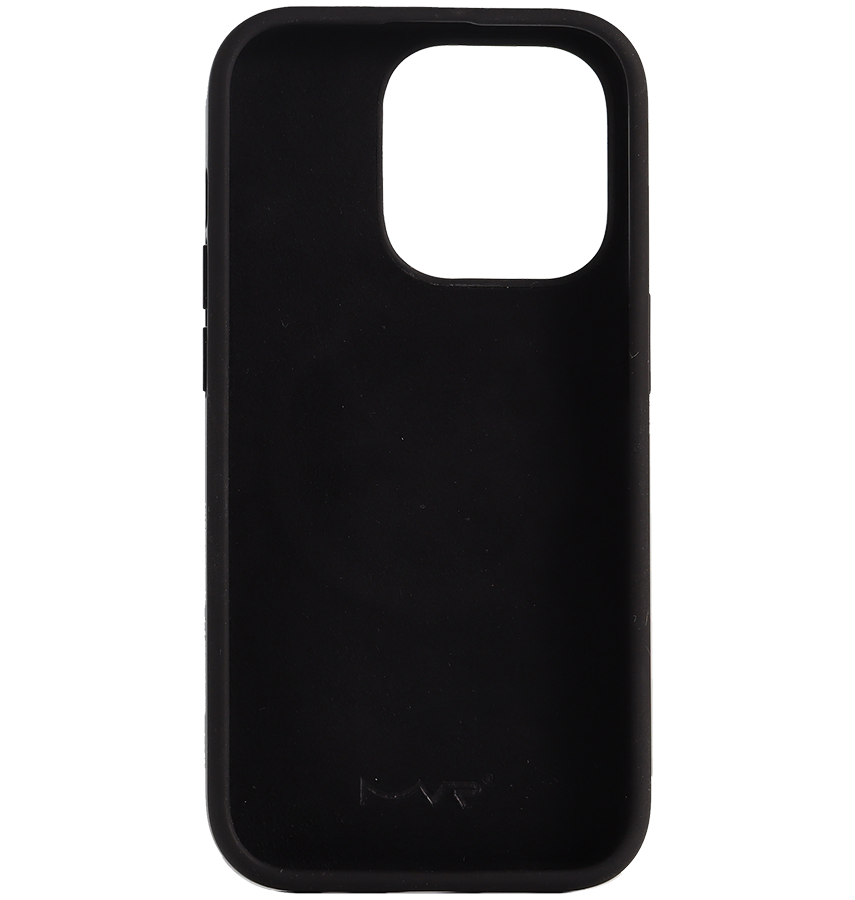 iPhone 15 Pro Max MVR Liquid Silicone Case - Black | Soft Touch Protective Cover image 3