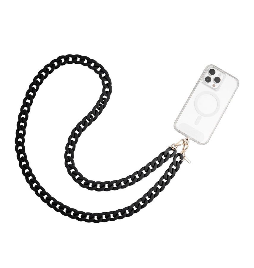 Case-Mate Phone Crossbody Chain – Universal Black | Stylish & Durable iPhone & Smartphone Accessory with Comfortable Strap image 1