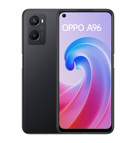 OPPO A96 Dual-SIM 128GB ROM + 8GB | 5000mAh Battery 4G Smartphone - Sky Black image 0