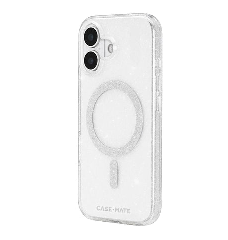 iPhone 17 Twinkle MagSafe Case – Silver | Case-Mate Stylish Protective Cover with Slim, Durable & Drop Protection image 2