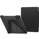 iPad 10.9"/11" (2025) Foldable Smart Case - Black | Multi-Angle Stand Cover with Auto Sleep/Wake