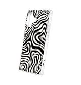 iPhone 17 BoxedIn Case – Mono Swirl | MVR  Marbleised Swirl Design, Modular Customization, Wireless Charging Friendly image 1