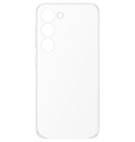 Samsung Galaxy S23 Transparent Case - Clear | Drop & Camera Protection, 2mm Hard Cover image 0