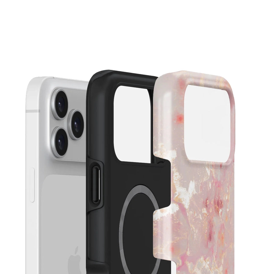 iPhone 17 Pro Max  Tough MagSafe Case – Golden Coral | Burga Slim & Durable Design image 2