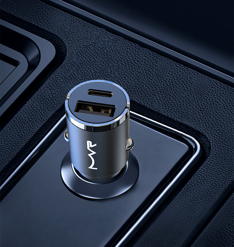 MVR Car Charger - Dual USB Quick Charge 3.0 & PD 48W Fast Charging Adapter image 3