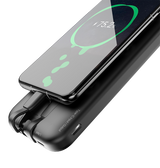 MVR Rapid 10S Power Bank - 10000mAh | 20W USB - C Fast Charging, Slim & Portable (Black) image 1