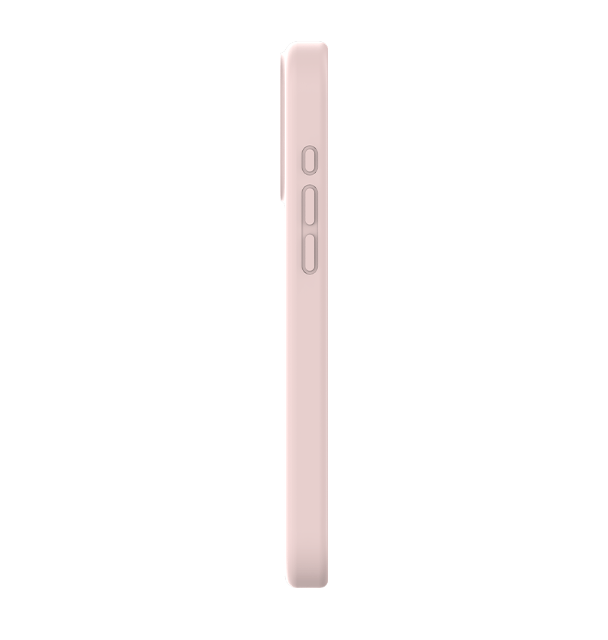 iPhone 16 Pro Max MVR Liquid Silicone Stand Case - Pink | Soft - Touch, Adjustable Kickstand image 1