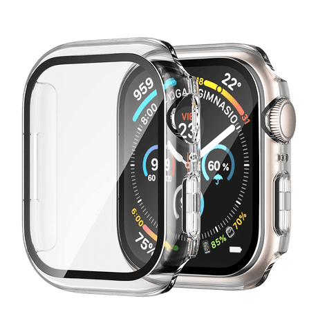 Apple Watch Glass Matte Case(40mm) – Clear |360° Protection, Scratch-Resistant, Perfect Fit Design image 0