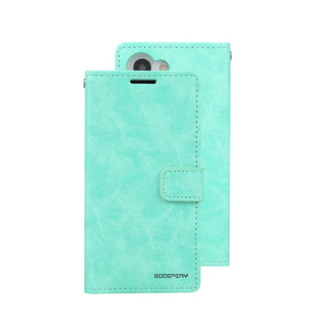 Samsung Galaxy S24 Wallet Case - Mint | Mercury Bluemoon Flip Cover image 0