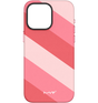 iPhone 15 Pro MVR Stripe Vibe Cover - Sakura Pink | Soft Touch Protective Cover image 0
