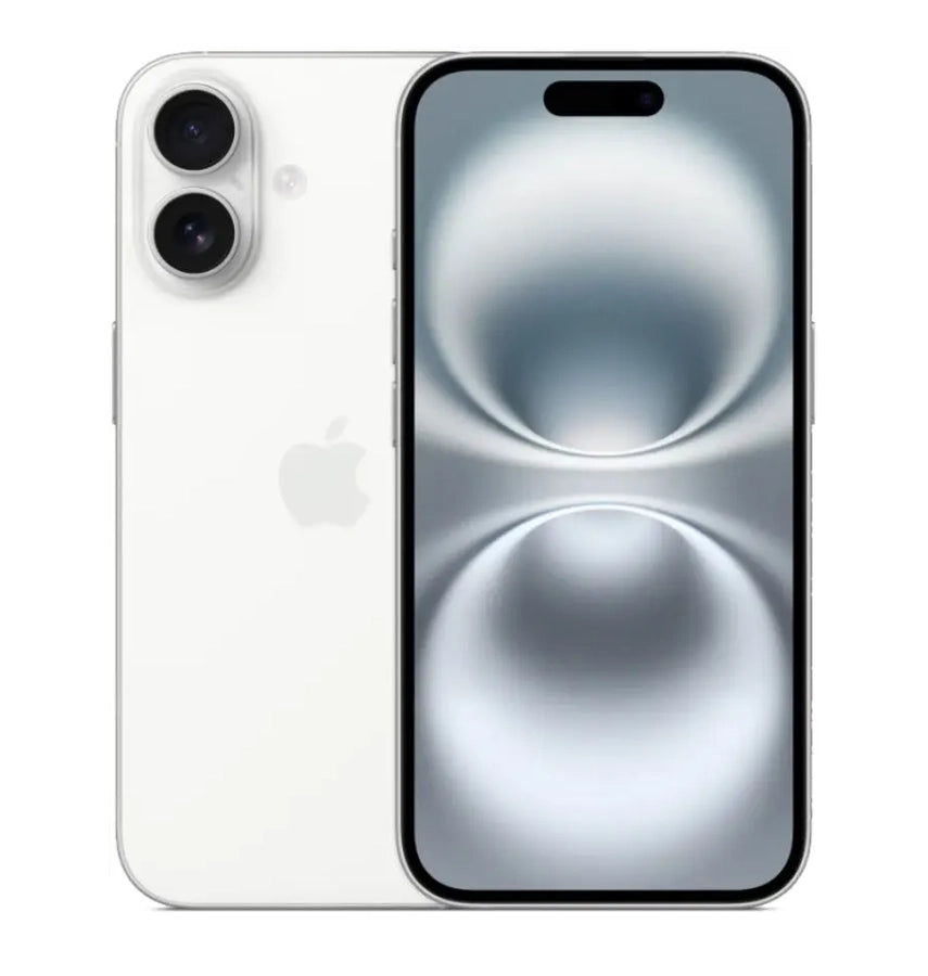 iPhone 16 Refurbished 128GB – White | Good Condition | 1-Year Warranty image 2