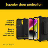 iPhone 15 Case – Black | Otterbox Defender Series, Rugged Shockproof Back Cover image 4