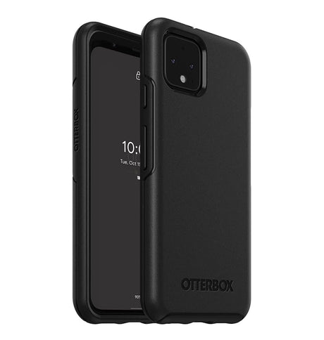 Google Pixel 4 Case – Black | OtterBox Symmetry Cover with Sleek Design & Drop Protection image 3