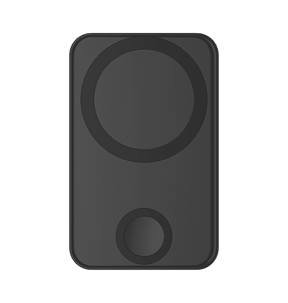 MVR MagSafe Power Bank - Black | 6500mAh, 2 – in – 1 Wireless Charger & Phone Stand, Portable 15W Fast Charging image 0