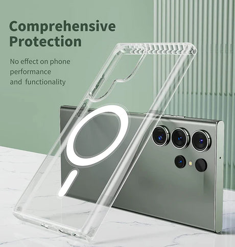 Samsung S24 Ultra 1.5mm Slim MagSafe Cover - Clear | Scratch-Resistant, Perfect Fit Design image 1