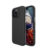 iPhone 16 Pro Max Triangle Pattern MagSafe Case - Black | Rugged Shockproof Back Cover image 0
