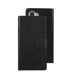Samsung Galaxy S24 Mercury Bluemoon Wallet Case - Black | Scratch-Resistant, Perfect Fit Design image 0