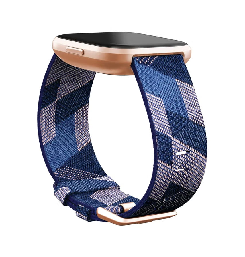 Fitbit Versa 2 Fitness Tracker - Navy Pink with Heart Rate Monitor &amp; Amazon Alexa Built - in image 1